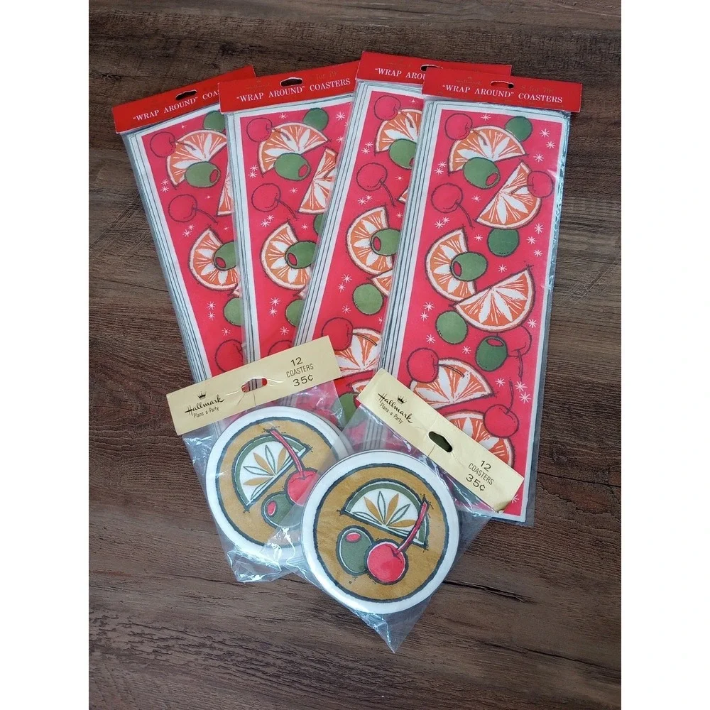 VTG 1970s Hallmark Coasters And 
